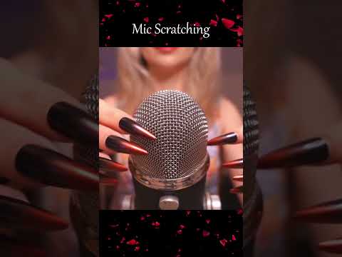 ASMR Mic Scratching without Cover ❤️ Super Tingly ❤️ #asmr #shorts
