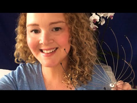 ASMR Hair Brushing with Personal Attention • Tingly and relaxing scalp massage with hair brushing