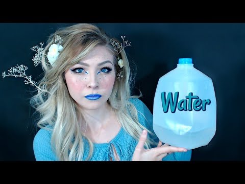 ASMR~Water, Jug, Tapping Sounds & INAUDIBLE Whispers/Gibberish