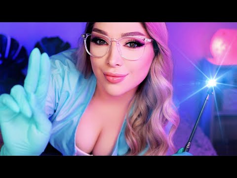 ASMR FULL BODY EXAMINATION 🩺 Personal Attention | Nurse Roleplay, Medical Eye Exam, Gloves