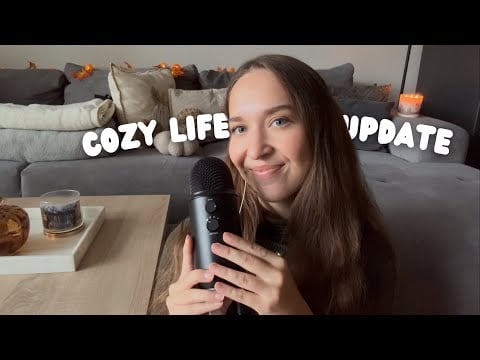 ASMR Cozy Life Update 🍂 | Lifestyle Changes, Sports, Nutrition, Hobbies (Crisp Ear-to-Ear Whispers)