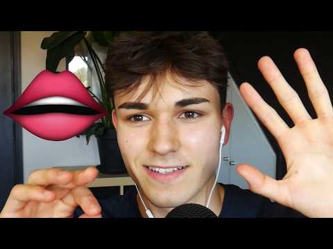 super sensitive Inaudible Whispering + Mouth Sounds ASMR (gentle hand sounds)