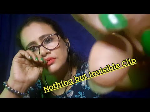 Fast And Aggressive ASMR Invisible Clips👩‍🦱| Asmr Ghosal | Asmr personal attention