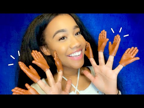 ASMR with Tiny Hands(Hands sounds)(ASMR Tiny Hands) 🖐🏽🤚🏽