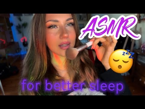 [ASMR] klasyczne ASMR na lepszy sen 💤❤️(mic attention, close whispering)