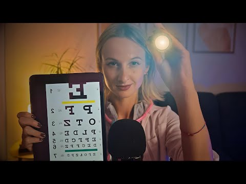 4K ASMR | Cranial Nerve Exam 🩺 (Roleplay)