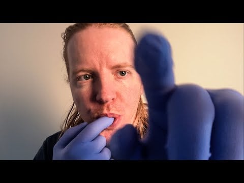 ASMR Spit Painting Myself | ASMR Spit Painting