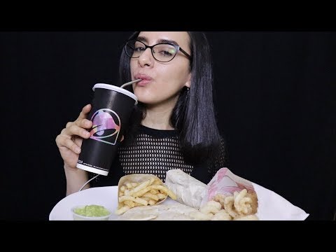 ASMR EN ESPAÑOL - COMIENDO TACO BELL