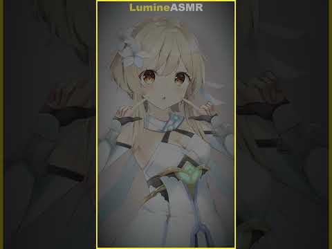 [3DIO ASMR] Lumine's Loving Ear Licks #shorts