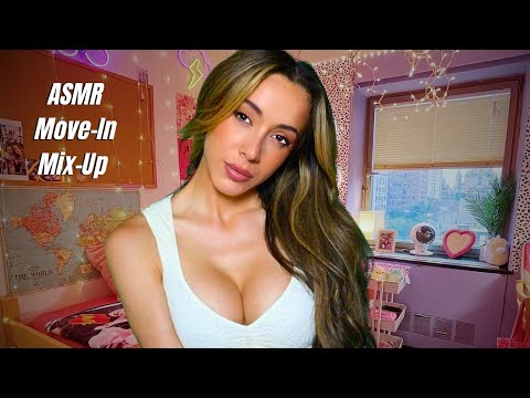 ASMR College Roommate Mix-Up Ends In a KISS 😘 | F4M | soft spoken