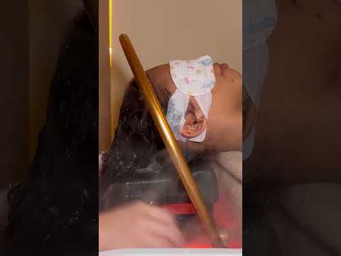 ASMR: Chinese Headspa Water Massage! #shorts