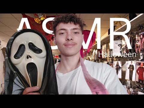 ASMR: Roleplay🎃Je te mesure pour ton costume d'Halloween🎃