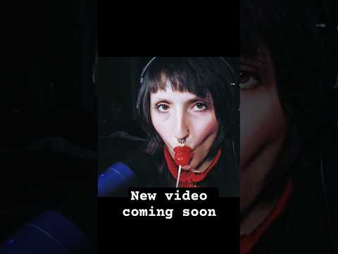 trying new flavors! 🍭 #asmr #eatingsounds #asmrlollipop #asmrlollipops #mukbang