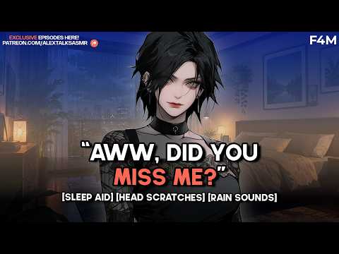 [F4M] Falling asleep while your GOTH WIFE scratches your head [domestic bliss] [sleep aid] S3 | E2