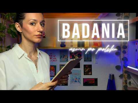 kompleksowe badania lekarskie | roleplay ASMR po polsku 🩺