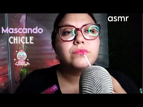 ASMR l Mascando CHICLE 🍬 Mouth Sound para Dormir 💤