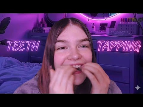 Fast and Aggressive Teeth Tapping ASMR
