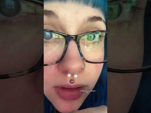 ASMR fixing your CRUSTY lips 👄full on✅⏰ #asmr #shorts