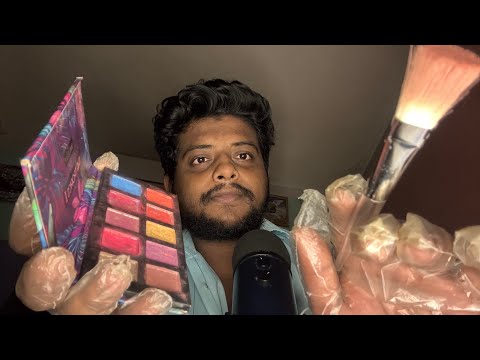 ASMR Fast And Aggressive Indian Makeup 💄
