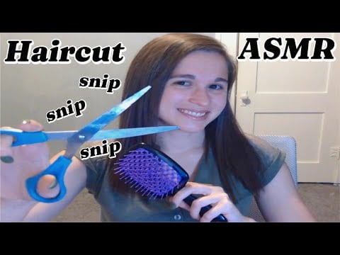ASMR Haircut Roleplay (Fixing your bad haircut that you tried to give yourself)
