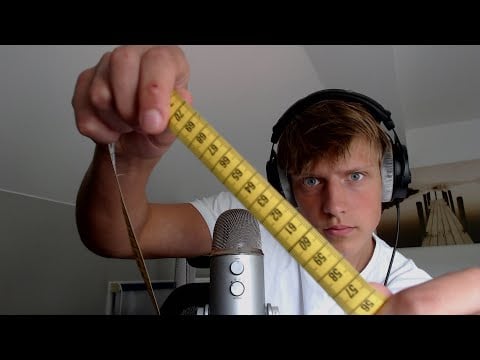 1 MINUTE Measuring Your Face - OliverWhispersASMR