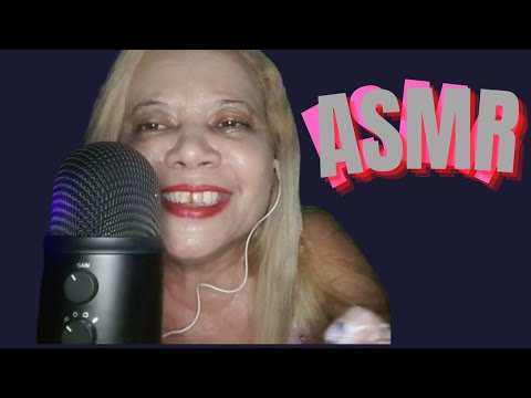 ASMR :  PASSANDO CREME NAS MÃOS. COM O BLUE YETI.