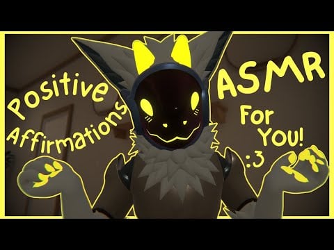 [Furry ASMR] Protogen gives you some positive affirmations :3 [Sleep-aid] [Soft-spoken]