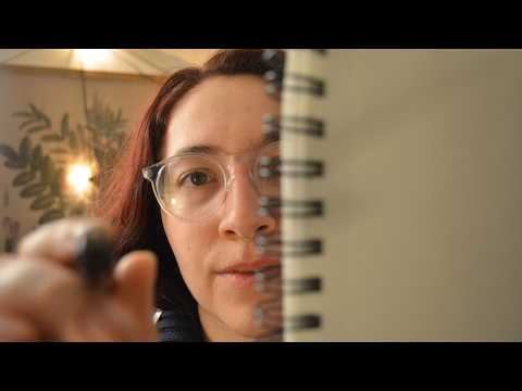 ASMR Art Student Measures & Sketches You | You're My Model