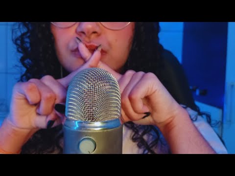 ASMR PARA QUEM NÃO GOSTA DE MOUTH SOUNDS  l Tapping, scratching,luva, conta gotas...