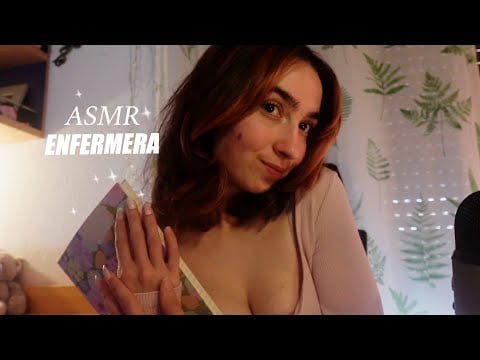 ASMR (RP) Enfermera Cuida de Ti | Examen NERVIOS CRANEALES 