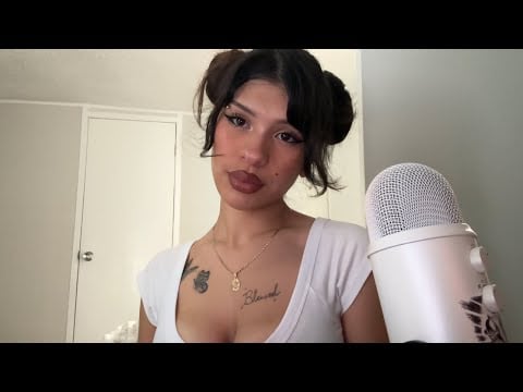 ASMR extreme personal attention (kisses, spit painting, comforting words)