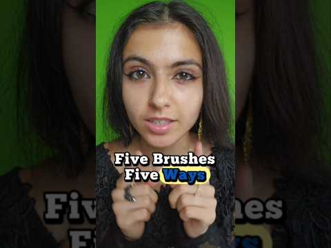 Bamboo is my favorite #brush #asmr