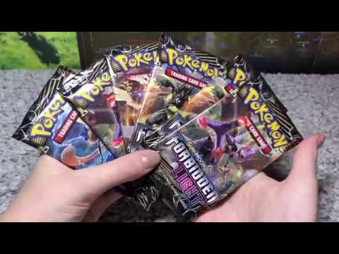 ASMR Pokemon Packs Opening New Set Forbidden Light (Whispered)