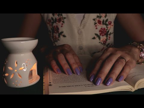 (ASMR) Mais Aconchegante impossível | Luz baixa e Voz bem Suave/quase um sussurro 🪔📖