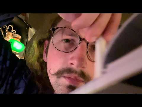 ASMR Artist Sketches You From Multiple Angles & Changes Your Position 