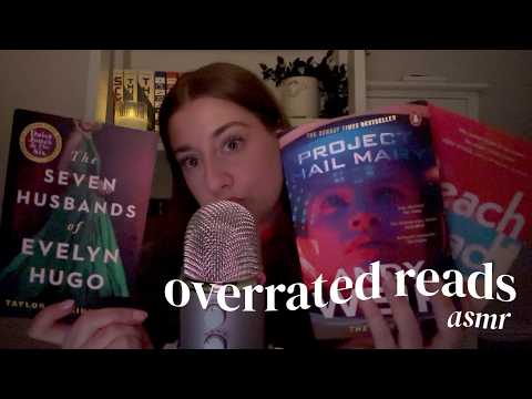 asmr | books that aren't worth the hype