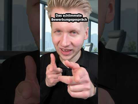 Schlimmstes Bewerbungsgespräch #asmr