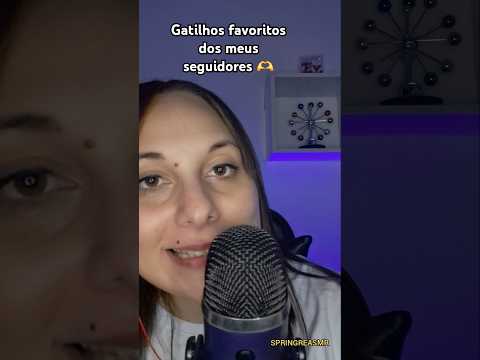 ASMR | Gatilhos mais pedidos nas minhas lives! 💤