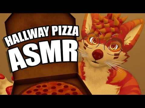ASMR ∣ Furry Convention Hallway Pizza Roleplay 🍕 (Tapping & Italian)
