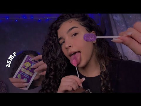 ASMR: PIRULITO 🍭 | sons de boca e mastigação