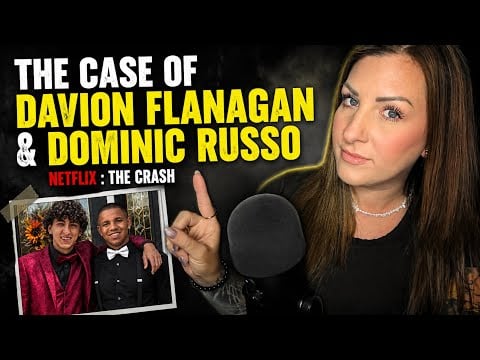 🟡ASMR True Crime - Lets Talk About Davion Flanagan & Dominic Russo.  Netflix - THE CRASH🟡