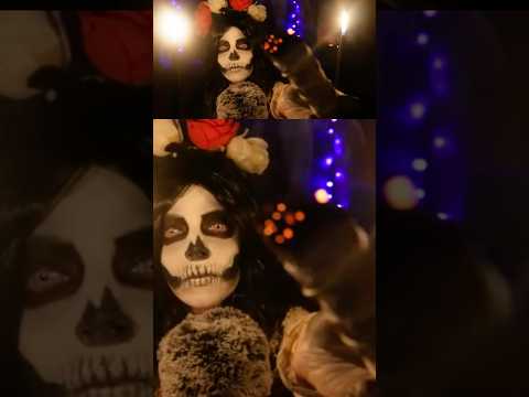 💀 Skeleton ASMR | Crackling Burning Sage 🔥 Short