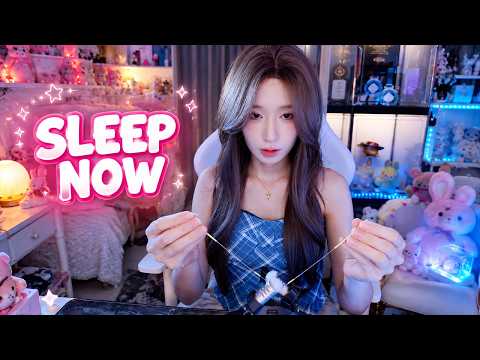 Sleep Now ASMR 😴 4HR Deep Ear Cleaning, Ear Cupping & Heartbeat | No Talking