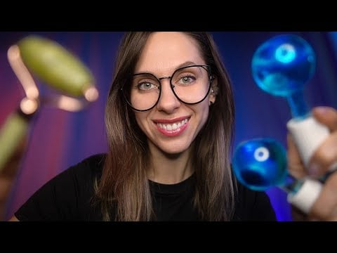 ASMR Fast & Aggressive FACE Massage for 100 %  tingles #asmr #fastasmr