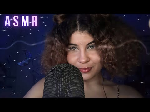 ASMR FIO DE CABELO NO MICROFONE