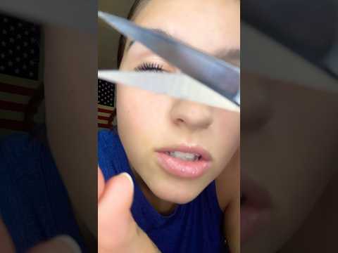 FAST hair trim #asmr