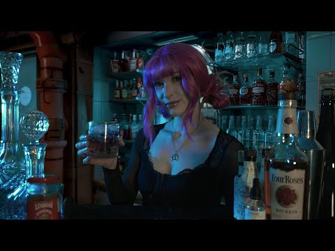 Futuristic Bartender | SCI-FI ASMR