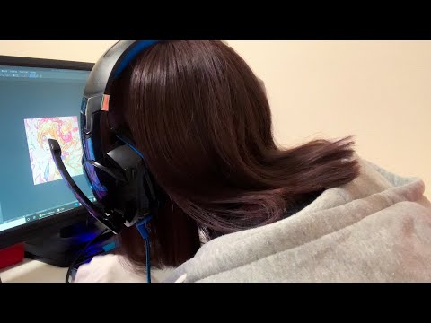 オンラインゲームで出会った女の子にサプライズプレゼントしてみた💝A surprise present for a friend you met in the online game 【ASMR】