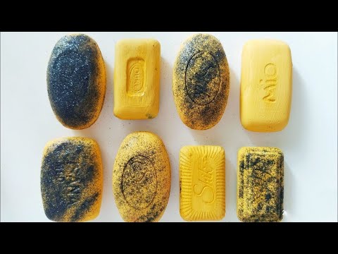 Dry Soap carving ASMR\ relaxing sounds\ No talking. Satisfying ASMR video\ Cutting soap