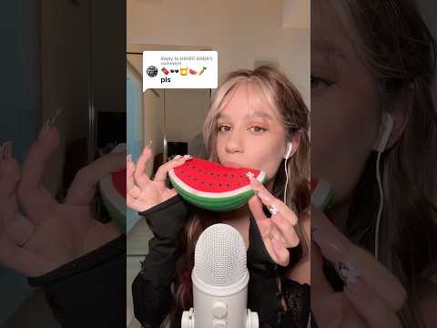 ASMR EMOJI CHALLENGE 😍 #asmrvideo #tingles #asmrtriggers #relax #asmrsounds #emoji #emojichallenge